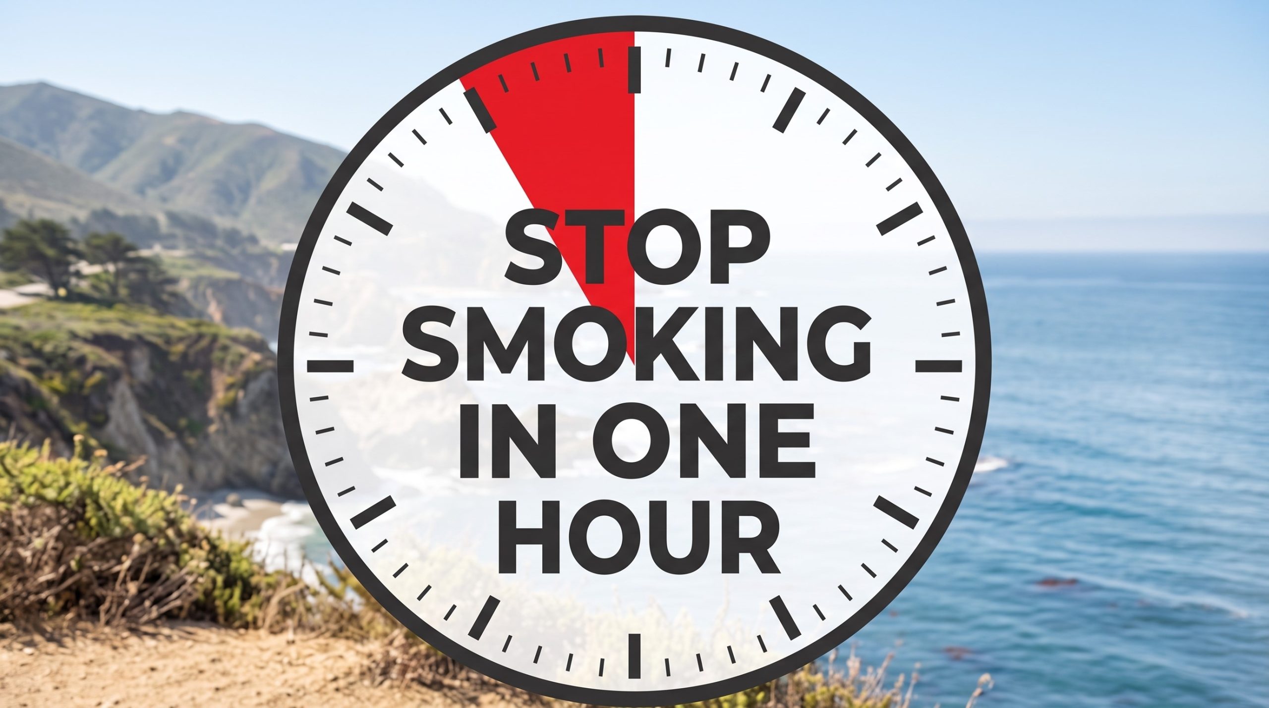 Stop smoking in 1 hour logo